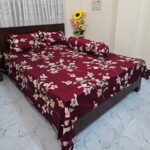 Luxury King size Bed Sheet with Matching Pillow cover