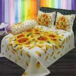Luxury King size Bed Sheet with Matching Pillow cover