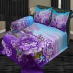 Luxury King size Bed Sheet with Matching Pillow cover
