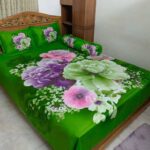 Luxury King size Bed Sheet with Matching Pillow cover