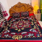 Luxury King size Bed Sheet with Matching Pillow cover