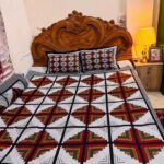 Luxury King size Bed Sheet with Matching Pillow cover