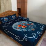 Luxury King size Bed Sheet with Matching Pillow cover