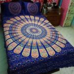 Luxury King size Bed Sheet with Matching Pillow cover