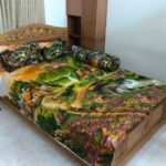 Luxury King size Bed Sheet with Matching Pillow cover