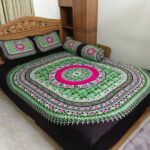 Luxury King size Bed Sheet with Matching Pillow cover