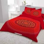 Luxury King size Bed Sheet with Matching Pillow cover