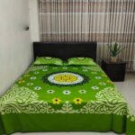 Luxury King size Bed Sheet with Matching Pillow cover