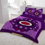 Luxury King size Bed Sheet with Matching Pillow cover