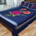 Luxury King size Bed Sheet with Matching Pillow cover