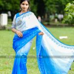 1105-সেমি মসলিন সিল্ক শাড়ি,স্টাইলিশ ডিজাইন আর মনোমুগ্ধকর। একদম সফট। ফুল বডি ডিজিটাল প্রিন্ট কাজ করা।